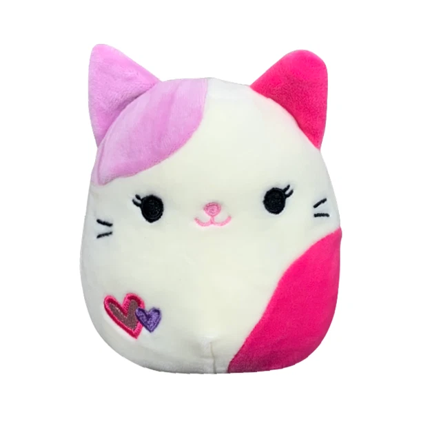 Tiffany the Pink Purple Calico Cat Kitten 12" Squishmallow Plush Valentines Day