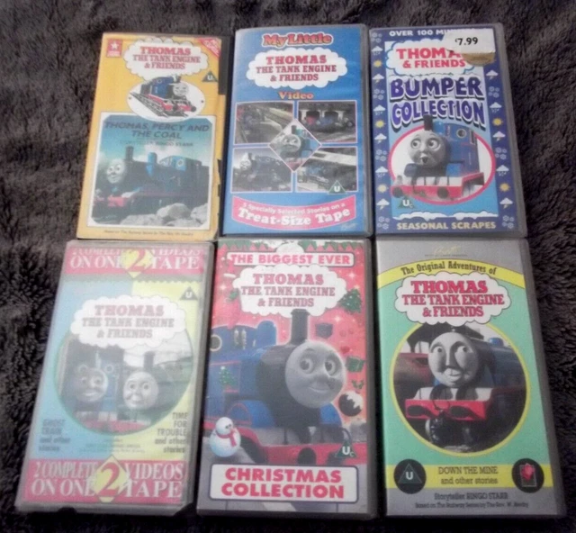 Thomas the Tank Engine & Friends VHS Tapes x 6 Bundle Christmas Collection +more Thomas the Tank Engine & Friends VHS Tapes x 6 Bundle Christmas Collection +more