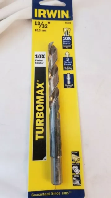 Irwin 73626 13/32" High Speed Steel Drill Bit