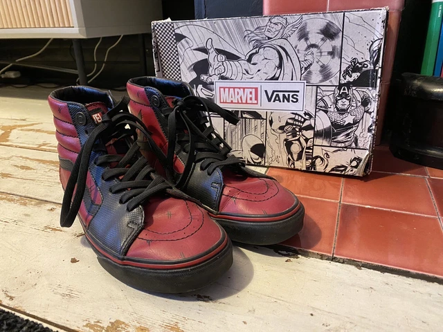 Deadpool sneakers 2025 vans
