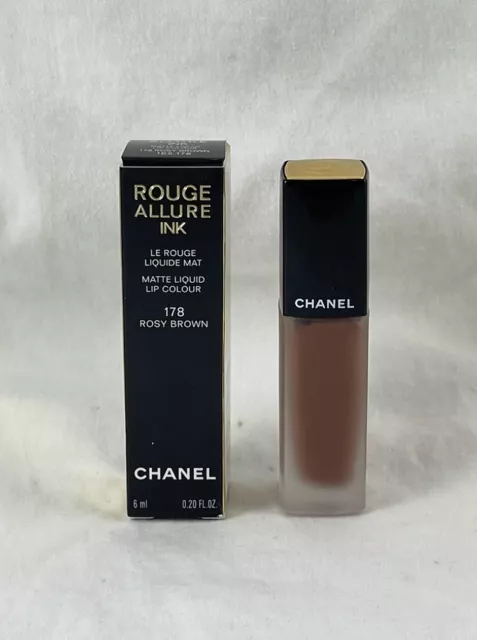 CHANEL LIPSTICK ROUGE Allure Ink Matte Liquid Lip Colour ~ 178
