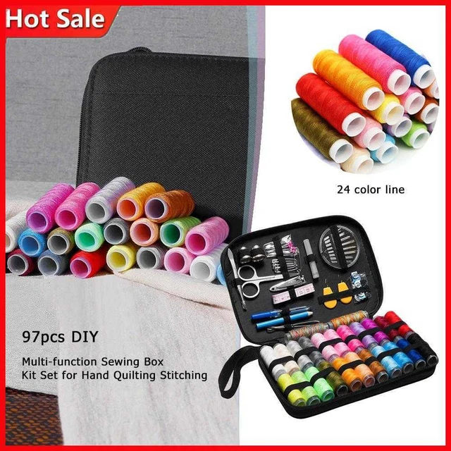 JUNERAIN Nähset Multifunktion FAI-da-Te 97pcs für Quilting Handnaht