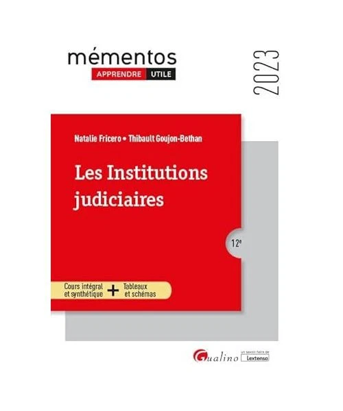 LES INSTITUTIONS JUDICIAIRES: Les principes fondamentaux de la Justice ...