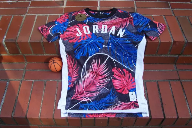 Nike Air Jordan x Asahd DJ Khaled Baseball Jersey Black Gold Button Up  Youth L