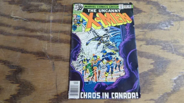 Uncanny X-Men #120 1979 1St Cameo Appearance Alpha Flight Marvel Key Newsstand
