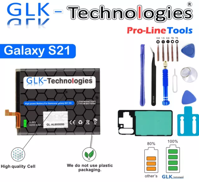 GLK für Samsung Galaxy S 21 5G  S21 SM-G991B Akku Batterie EB-BG991ABY  2024 B.j