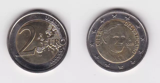 Vatikan 2008 2 Euro Gedenkmünze Papst Benedikt XVI. (166405)