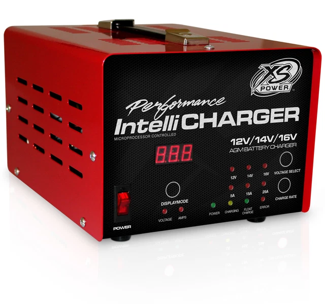 Xs Power Battery - 25 Amp Battery Charger 12v/16v (1005)
