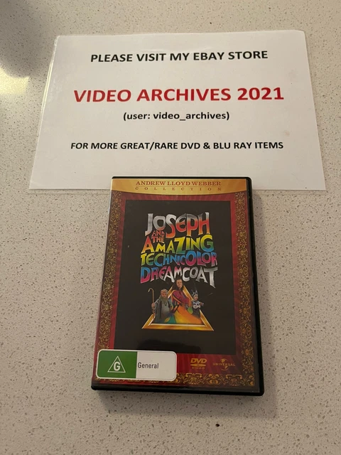 Joseph And The Amazing Technicolor Dreamcoat (DVD, 2001) - Region 4