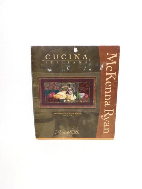 McKenna Ryan Pine Needles Italiana Bruschetta Vino Rosso Quilt Block Pattern