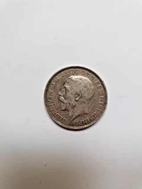 King George V. One Florin 1912.