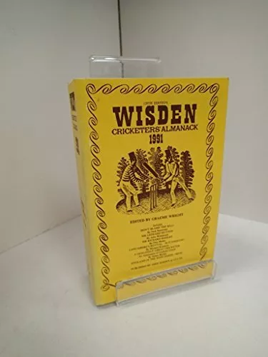 Wisden Cricketers' Almanack 1991 Paperback Book The Cheap Fast Free Post