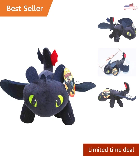 HOW TO TRAIN Your Dragon Night Fury Toothless Stuffed Animal Plush Doll