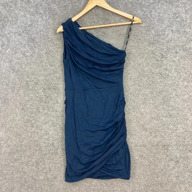 princess polly baby blue dress KOOKAI DRESS WOMENS Size S Blue One Shoulder Bodycon Sleeveless Stretch  J18723 $19.95