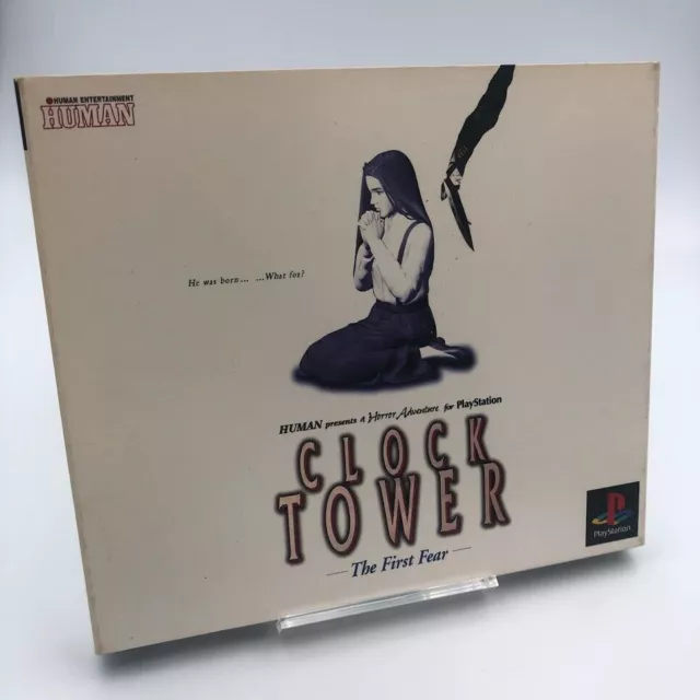 Clock Tower: The First Fear Limited Edition Playstation PS1 Japan w Fan Book