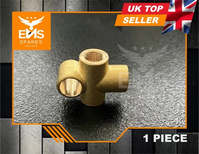 Brake Line Pipe Brass T 3-Way Female Fitting Connector Splitter M10x1 Metric Au I.28813288 Brake Line Pipe Brass T 3-Way Female Fitting Connector Splitter M10x1 Metric Au I.28813288