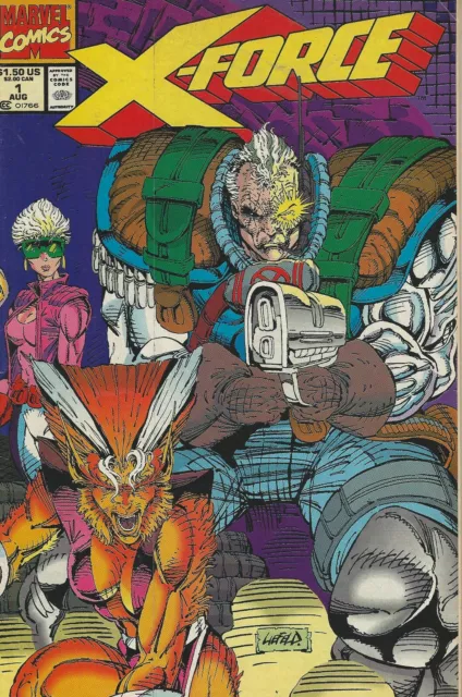 Marvel Comics X-Force A Force to be Reckoned With Vol. 1 No. 1  August 1991