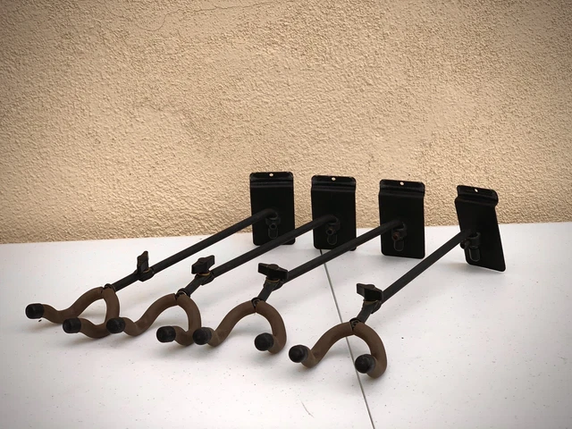 String Swing Multi Angle Guitar Hangers for 3" slatwall (Lot of 4)