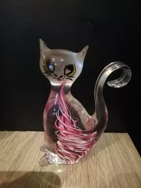 Chat En Cristal Idée Cadeau