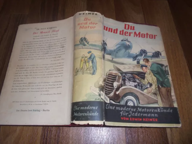 Edwin Heinze -- DU und der MOTOR   der KdF-Wagen und sein Motor / 1939 !!