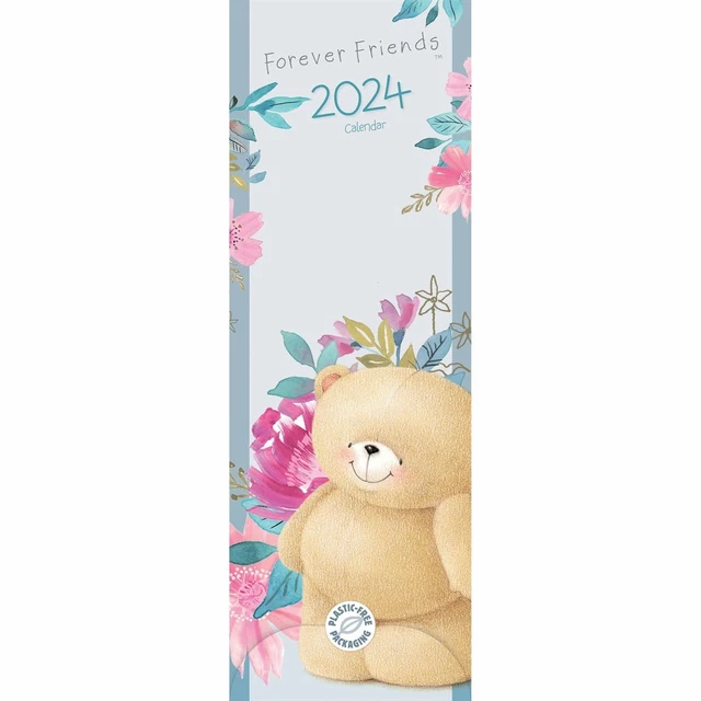 FOREVER FRIENDS SLIM Calendar 2025 by Carousel Calendars 240291 £6.95
