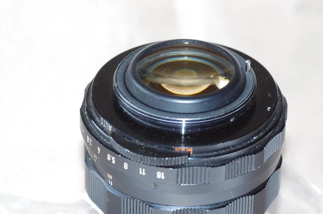 Objectif M42 35mm f3,5 TAKUMAR, avec bouchons, filtre, pare-soleil
