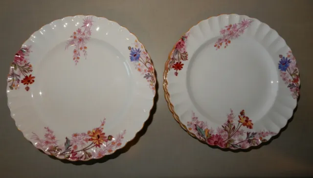 Copeland Spode - CHELSEA GARDEN Set of 2 Salad Plates UNUSED