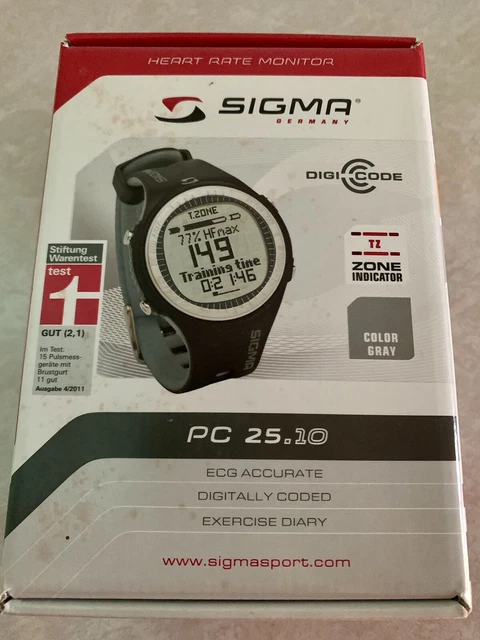 Cardiofrequenzimetro con fascia sigma on sale