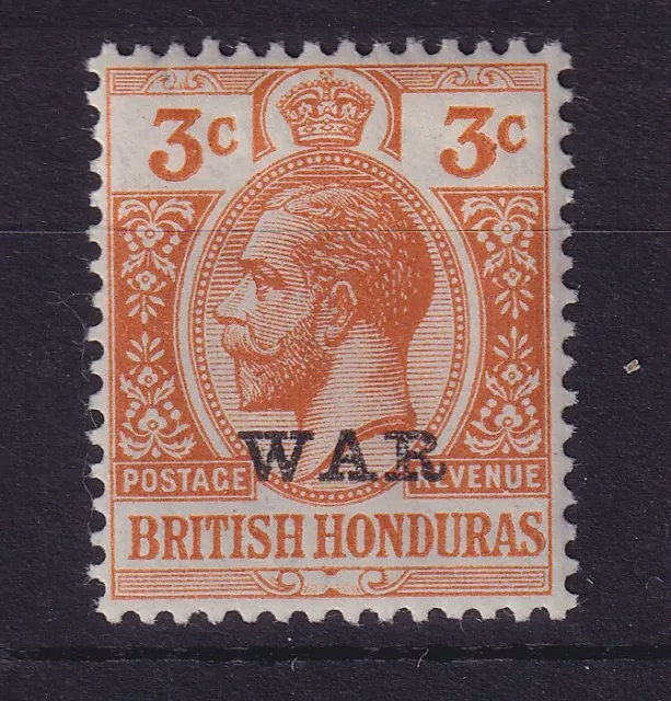 British Honduras (Belize) 1918 George V. Mi.-No. 81 with imprint WAR **