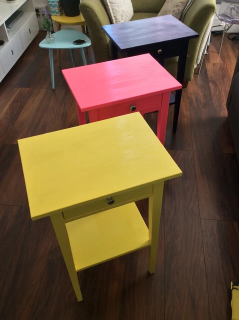 Ikea Table d'appoint LISTERBY 50 cm, placage chêne