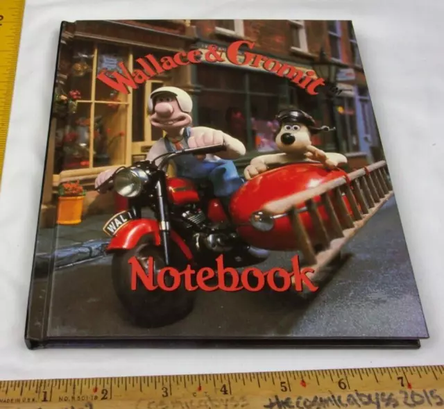 Wallace & Gromit Notebook of paper 1989 Robert Frederick NM unused