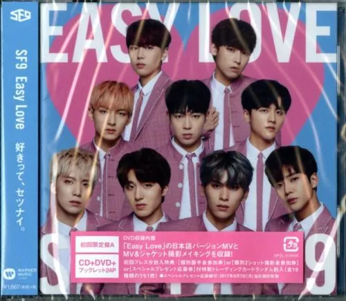 Sf9-Easy Love (Type-A)-Japan Cd+Dvd D38