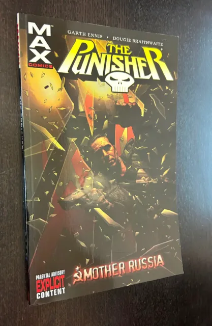 PUNISHER Volume 3 TPB (Marvel MAX 2005) -- Mother Russia -- Garth Ennis -- OOP