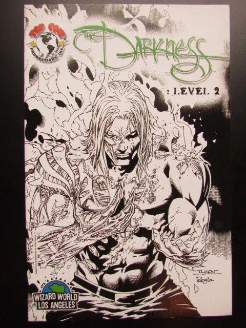 The Darkness Level #2 - Wizard World Los Angeles Sketch Variant Edition Kirkham