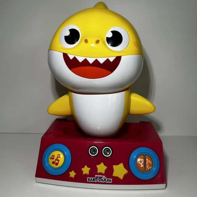 WowWee Official Pinkfong Baby Shark Nickelodeon Yellow Dancing Singing DJ Toy