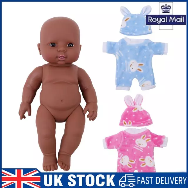 30cm Realistic Baby Girl Doll, Soft Vinyl Newborn That Look Real with Clothes