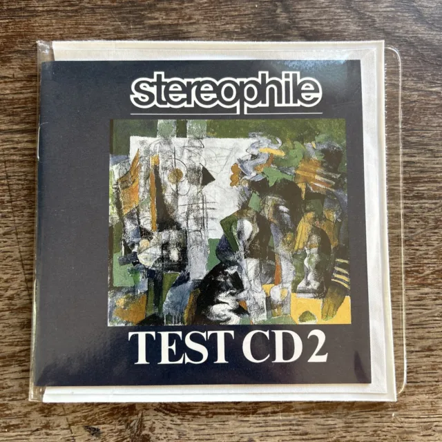 Stereophile Test CD 2 Original 1992 Audiophile Stereo HiFi NM