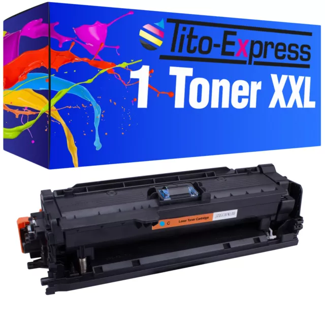 Toner XL Cyan PlatinumSerie für HP CE261A Color LaserJet CP 4520 DN CP 4520 N