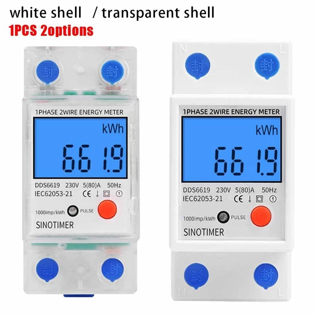 Leggero Elettrico per Testare Equipment Single-Phase Energia Metro 80A