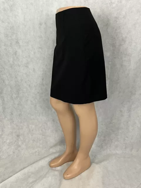 Elie Tahari womens sz 0 skirt pencil Black career