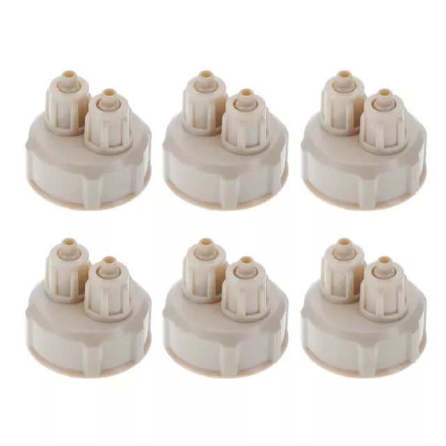 6pcs quick screw plastic caps quick co2 caps DIY co2 bottle caps Carbon Dioxide