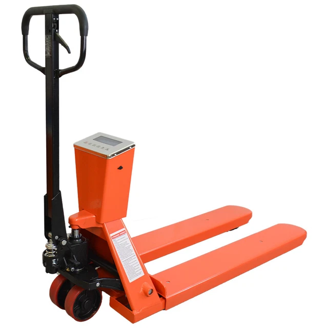 Transpallet pesatore sollevatore con bilancia manuale pallet 2000 Kg - MA SL TB