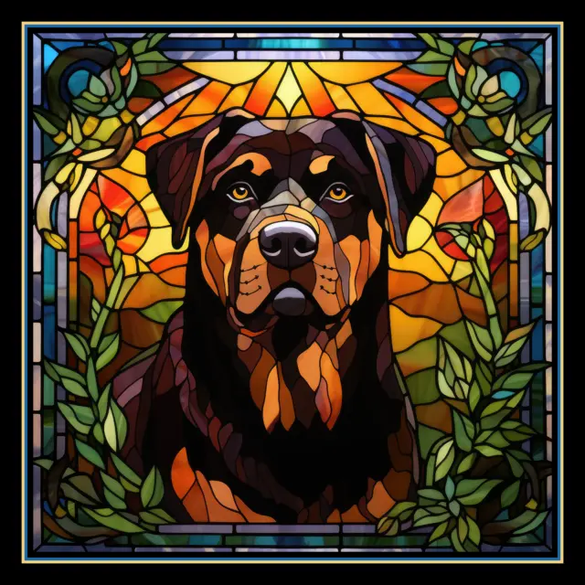 Rottweiler Large Refrigerator Magnet