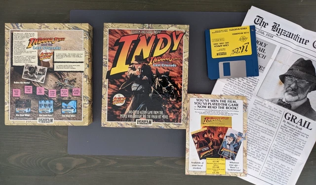 Indiana Jones and the Last Crusade - The Action Game - Amiga