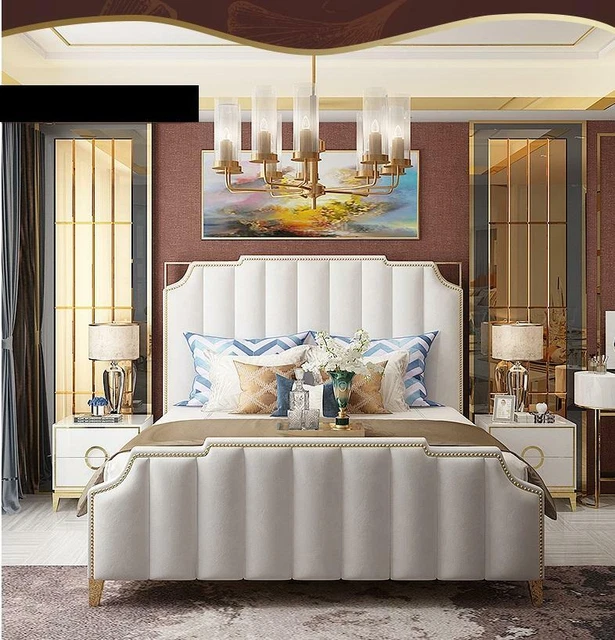 Arredo Classique Italien Chambre à Coucher Set Complet Ensemble Lit Nachttische