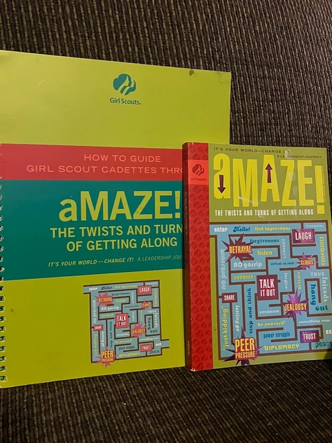 GIRL SCOUT CADETTE Adult Guide for planning Amaze Journey + Girl Scout ...