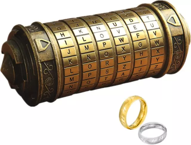 Da Vinci Code Mini Cryptex per Natale, San Valentino, I Regali Di Compleanno Più