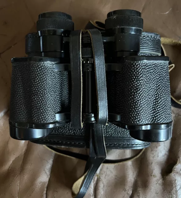 VINTAGE RUSSIAN BINOCULARS 6nn2 8x30  MADE  IN USSR With Case & Filters