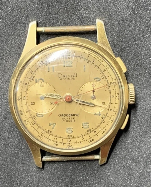 Ancienne montre mécanique MOD Ancre 17 Rubis, Incabloc