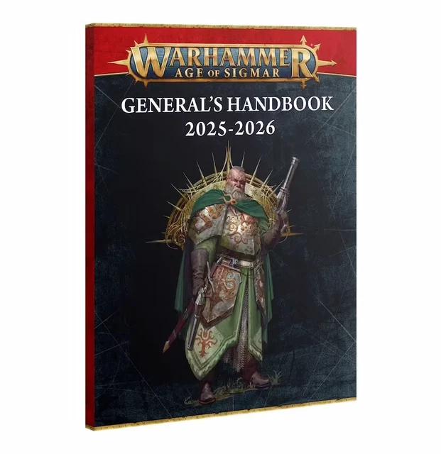Warhammer Age Of Sigmar General's Handbook 2025-2026 – Brand New Rulebook – Games Workshop 80-46